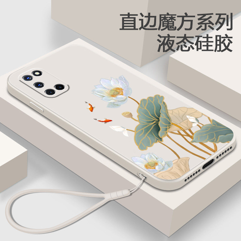 中国风适用OPPOA92手机壳OPPO A92S液态硅胶A91软壳女A72全包A36防摔A35高级感A32女款a72n超薄oppa保护套opa