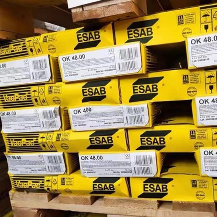 瑞典伊萨OK48.00 OK 55.00焊条OK48.04 E7018 E7018-G低碳钢焊条