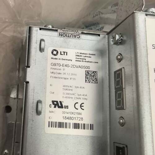 可维修MOOG变桨驱动器，型号G970-E40-2DVA0S00，议价