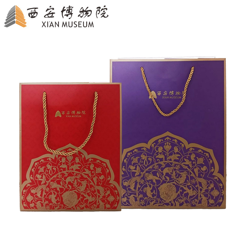 西安博物院精致礼品袋送朋友送亲戚生日礼物手提袋文创周边购物袋,节庆用品/礼品,创意礼盒/礼品套组,淘宝优惠券,粉丝福利购,淘宝优惠卷