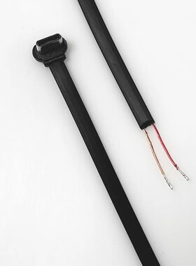 TYPE C 漆包线五芯/两芯快充加剥胶80/10mm长L160mm