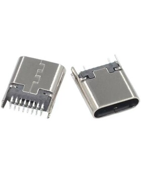 type-c16P夹板1.0/1.2母座3.1USB接口长度L8.6mm