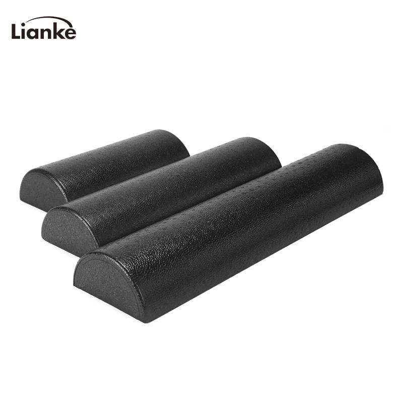 Lianke半圆泡沫轴瑜伽柱砖腰背颈部支撑柱平衡核心训练半轴高硬度