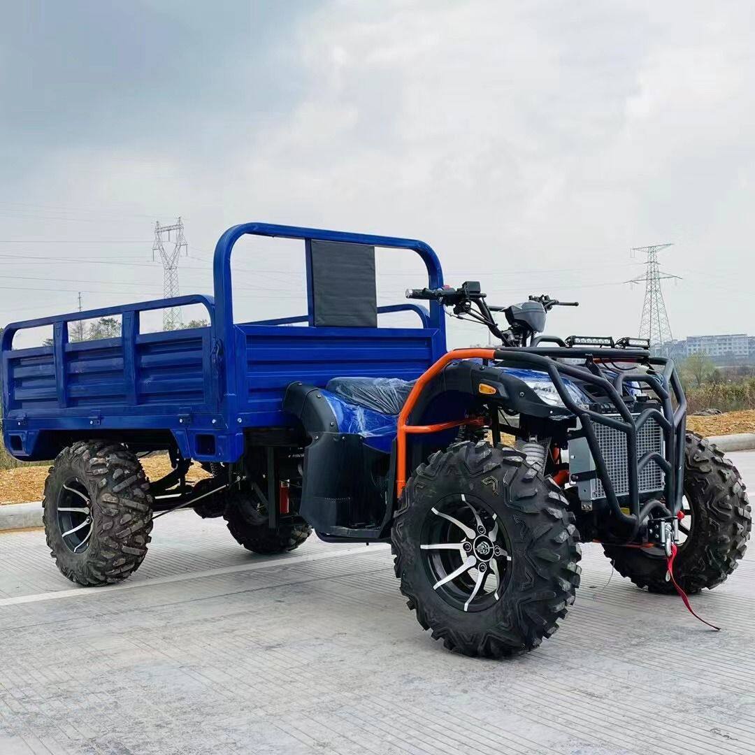 全地形沙漠农夫车 230CC卡丁车方向盘 农用越野摩托沙滩车