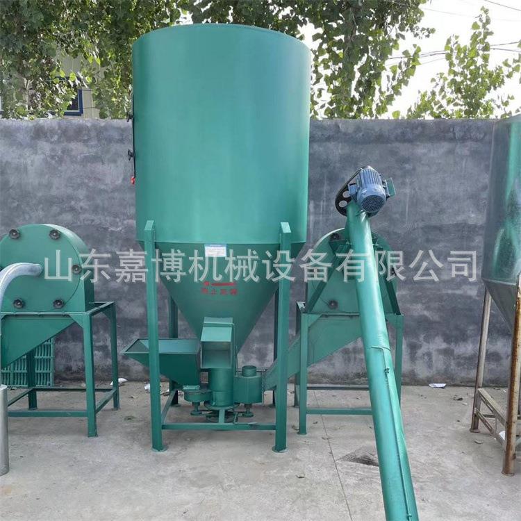 绞龙上料玉米粉碎搅拌机 蛋鸡养殖饲料粉碎机 齿爪式高粱黄豆研磨