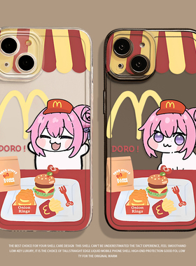 麦门doro桃乐丝适用华为pura70手机壳80/mate60pro胜利女神nova14新款p50动漫13二次元40可爱30/12/11/15/9/7