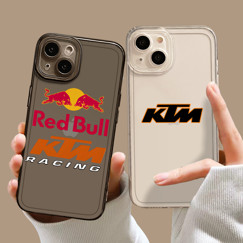 ktm手机壳适用苹果14套15摩托车16/iphone13pro机车12mini摩托11promax新款x跑车8plus潮牌17透明xs男款7防摔