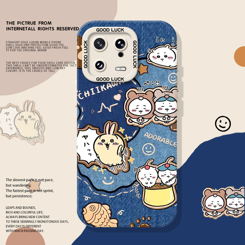 牛仔chiikawa手机壳适用小米红米