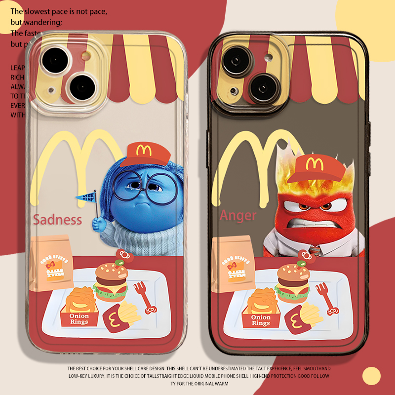 m记头脑特工队手机壳适用苹果