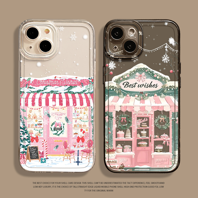 粉饰圣诞节手机壳适用于苹果系列