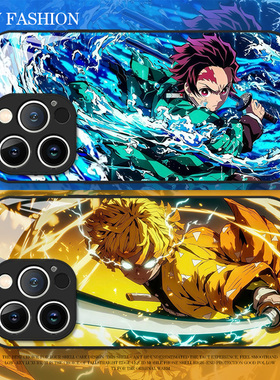 鬼灭之刃手机壳适用iqoo15玻璃iqooneo10动漫13二次元12pro周边11s新款z9turbo+无限城8男7se女6/vivo5/3/z1x