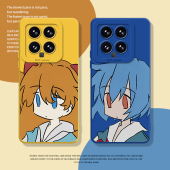 r17绫波丽k10x情侣9动漫7 卡通EVA手机壳适用opporeno11明日香15 5周边4 12男findx8pro新款 6二次元