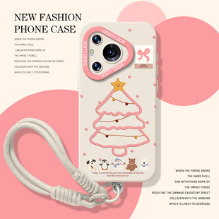 jellycat圣诞树手机壳适用华为pura80挂绳mate70pro圣诞节nova14新款p60氛围13可爱50套40/12/30/11/15/9/8/7
