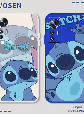 史迪仔手机壳情侣适用小米13可爱17/15/14/11ultra红米k60pro男女款k70软12/10个性k50硅胶note9一对k90s/k80