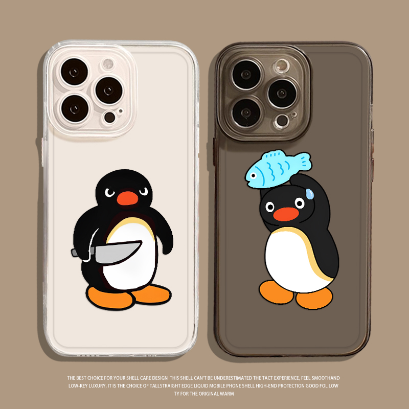 搞怪pingu手机壳适用于苹果系列