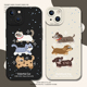 腊肠小狗手机壳适用苹果16卡通iphone15promax可爱14plus猫咪13mini情侣12新款 11小众x高级感8硅胶17