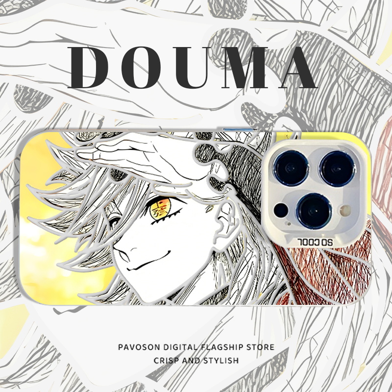 鬼灭之刃童磨手机壳适用小米红米