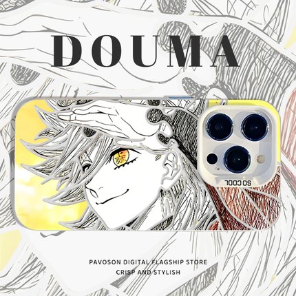 鬼灭之刃童磨适用小米17promax手机壳15pro红米k90教主80无限城note14动漫70二次元13/60新款12/50/11/40/10s