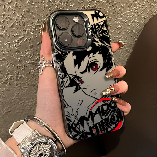 线稿鬼灭之刃手机壳适用苹果系列