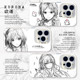 欲语kuroha手机壳适用iqoo13彩银iqooneo10少女15 8se线条7素描6周边vivo5小众 z9turbo 12pro二次元 11s新款