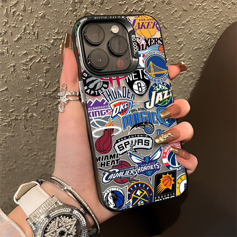 NBA篮球队标手机壳适用OPPO系列