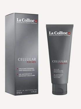BC法国直邮 La Colline科丽妍男士洗面奶150ml 磨砂清洁去角质