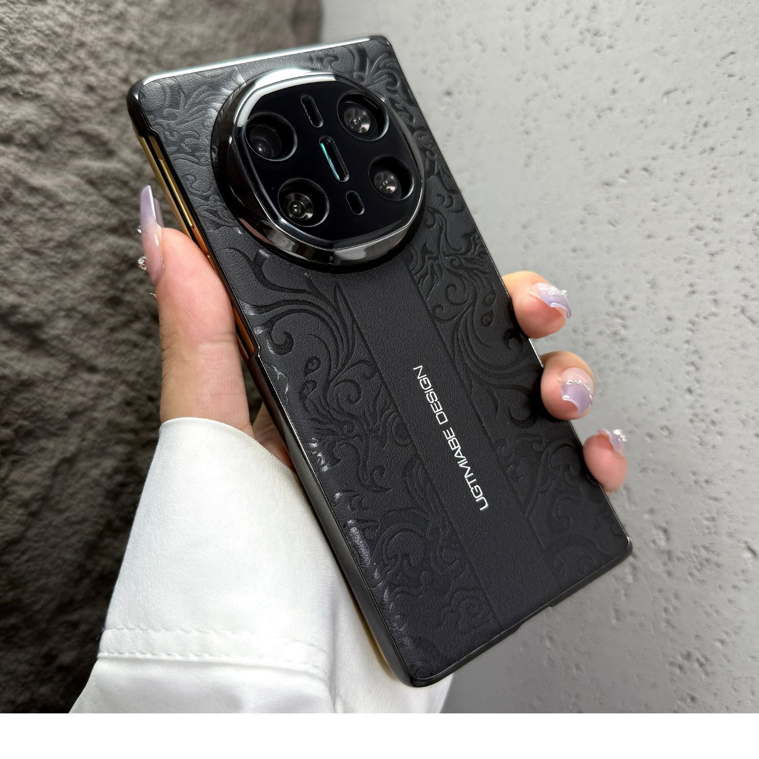 秒变保时捷超薄RS龙纹喜庆适用华为荣耀P70mateX6典藏版X3手机壳新款X5保护套60PRO高级50感全包300防摔硬壳