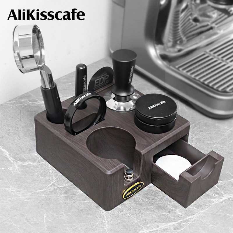AliKisscafe多功能咖啡压粉座