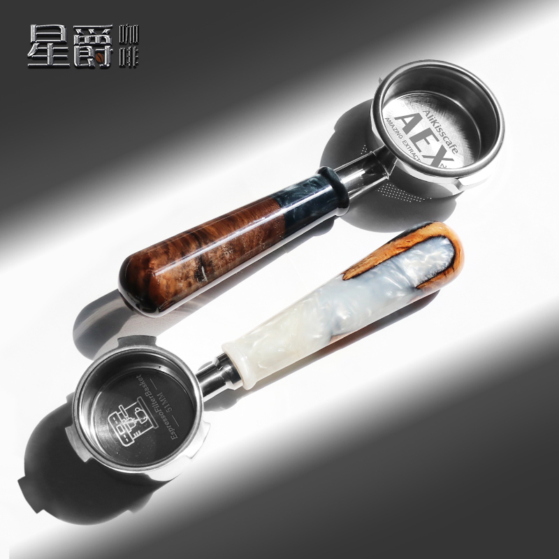 赛洛斯意式咖啡机无底手柄58mm