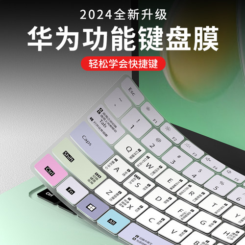 华为MateBook14功能快捷键盘膜