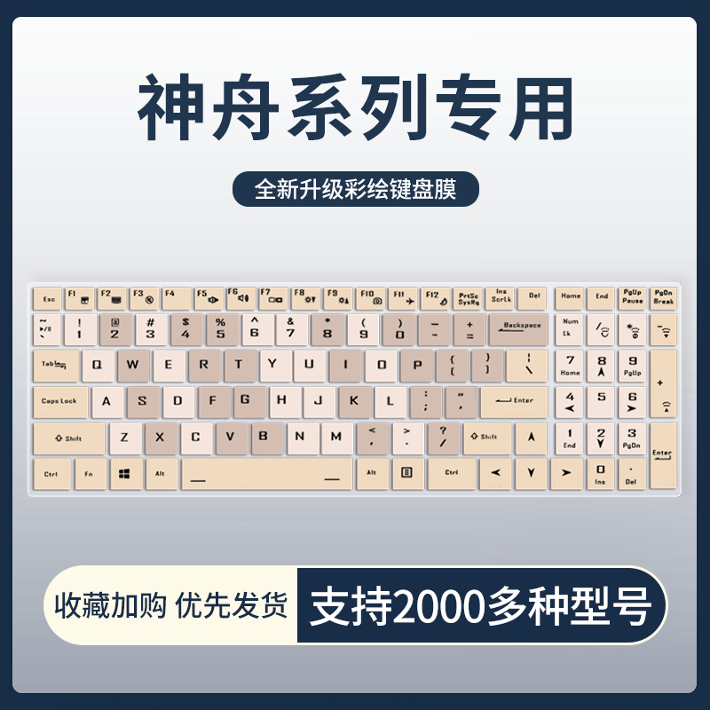 适用机械革命新极光Pro2023款键盘膜极光Air蛟龙16K旷世16 13代极光Z笔记本电脑无界14极光E/蛟龙5键盘保护膜