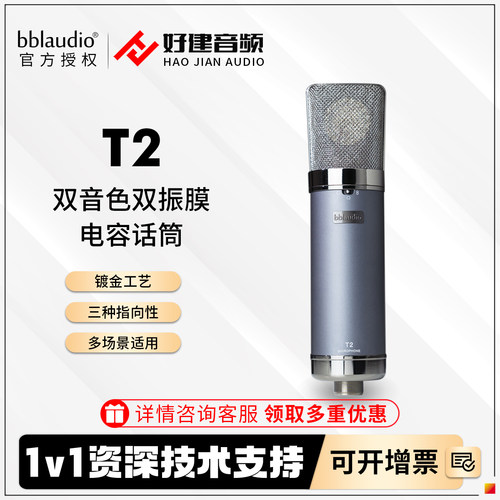专业录音棚电容麦克风bblaudio