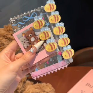 勤劳小蜜蜂发夹可爱卡通bbins甜美少女刘海儿童头饰学生发卡爆款