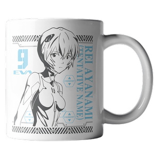 暴蒙 正版 新世纪福音战士EVA 立绘马克杯 绫波零 明日香 官谷