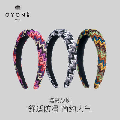 发箍新款布艺增高颅顶法式Oyone