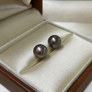 耳钉S925银9 绿野仙踪 10mm 天使之泪淡水珍珠 ANGEPERLE