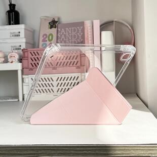 适用y折透明ipad10代保护壳带笔槽2025新款ipadair11保护套air7/6苹果平板2024ipadpro11硬壳压克力防弯第9代