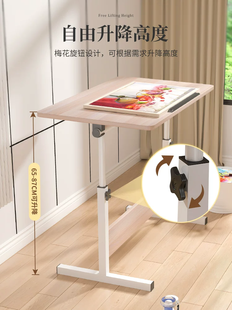 Painting art table foldable lift tutoring class small table designer engineering drawing workbench puzzle