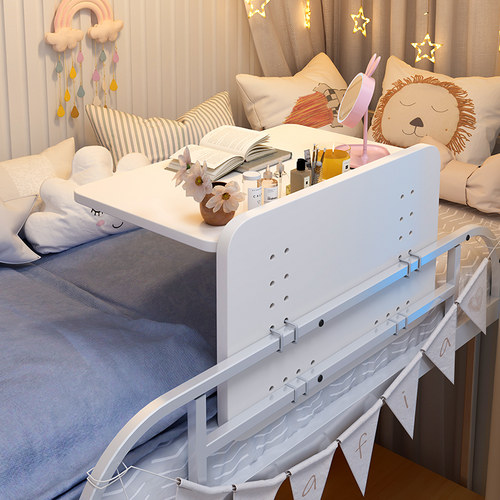 床上可折叠电脑桌上铺下铺电脑桌