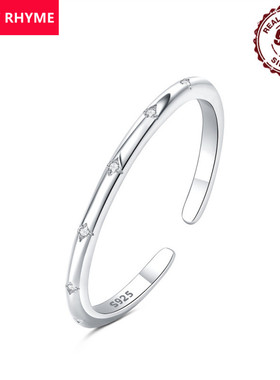 跨境现货爆款S925纯银时尚百搭星