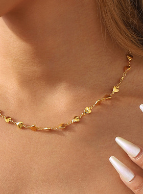 母亲节礼物欧美新款简约爱心金属