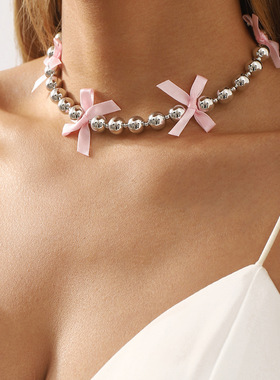 欧美小众气质高级感锁骨链Y2K辣