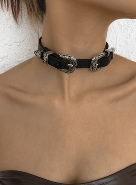 N9556欧美街拍夸张新款项链个性