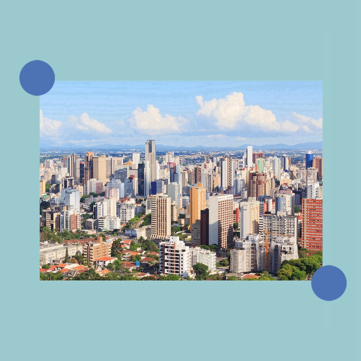 巴西库里蒂巴curitiba明信片书签海报装饰画 c9a01i83