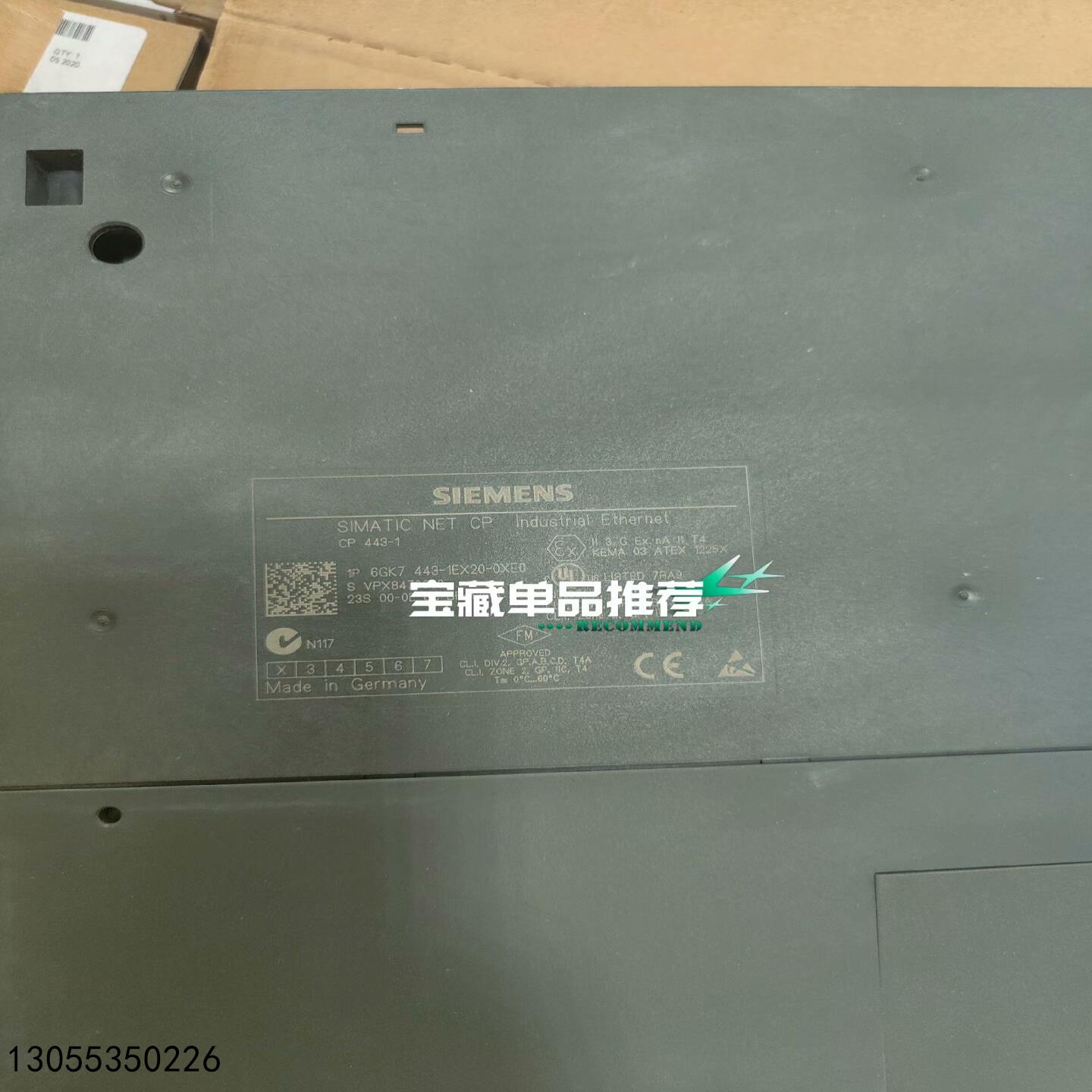 (议价)6GK7443-1EX20-0XE0充新裸机带盒子