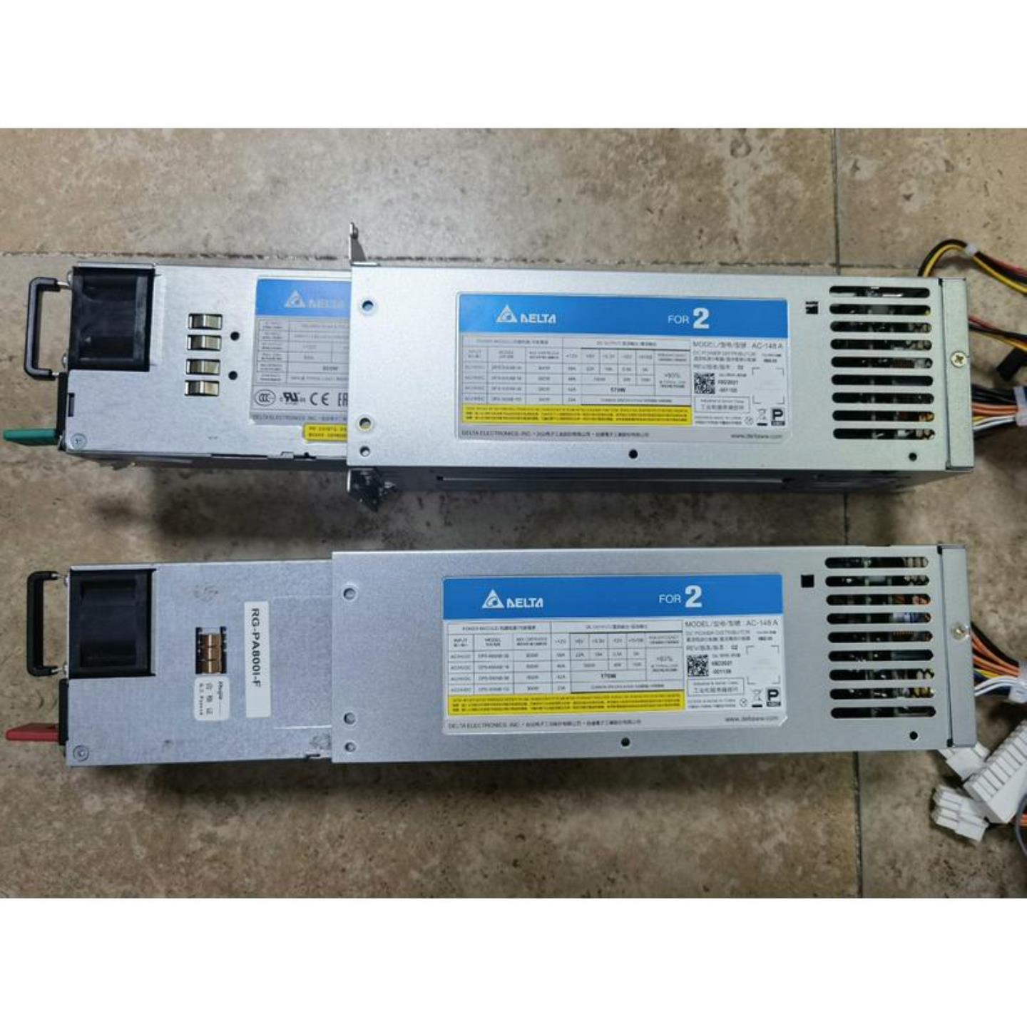 （议价)台达800W冗余电源电源笼AC-148A电源模块DPS-