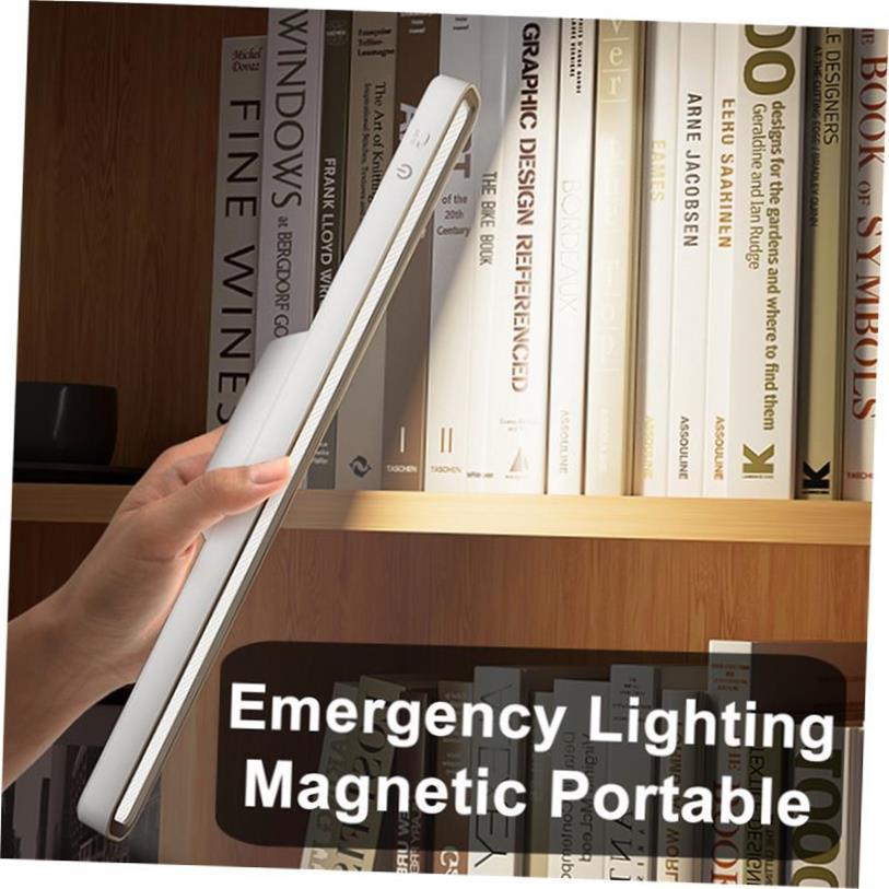 Desk Lamp LED USB Rechargeable Light Stepless Dimming Table