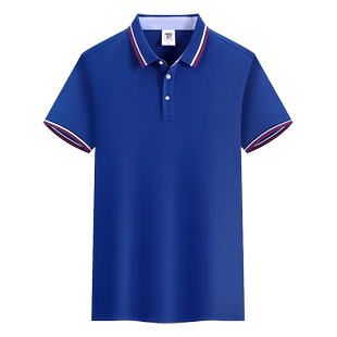 工作服定制T恤工衣订做翻领纯棉文化POLO衫印字logo速干短袖刺绣