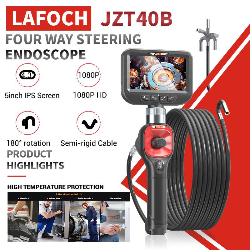 RALCAM锐看手持转向内窥镜 工业管道内窥镜 高清1080P防水内窥镜