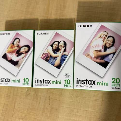 [现货当天发]拍立得mini相纸3英寸白边mini13/mini12minise富士